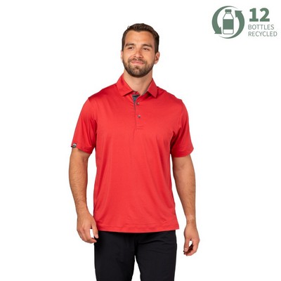 Storm Creek Men's Visionary III Solid Short Sleeve Polo